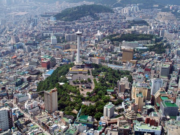 写真：釜山広域市の風景